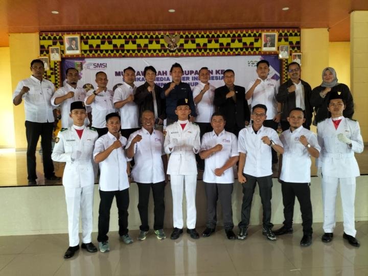 Muskab Ke-1, Eko Terpilih Secara Aklamasi Sebagai Ketua SMSI Lampung Timur 